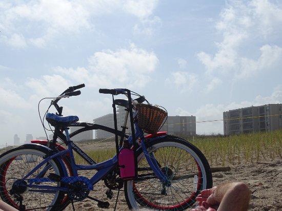 Beach Bikes on Padre