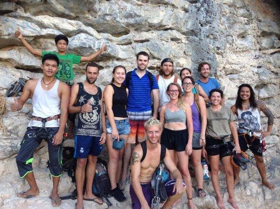 Phi Phi Climbers