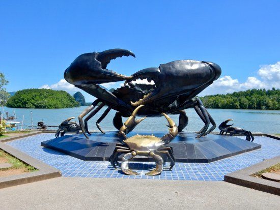 Amazing Sculptures in Krabi Town